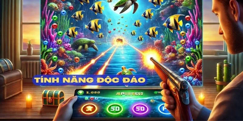 Bắn cá GO88 nhiều tính năng nổi bật
